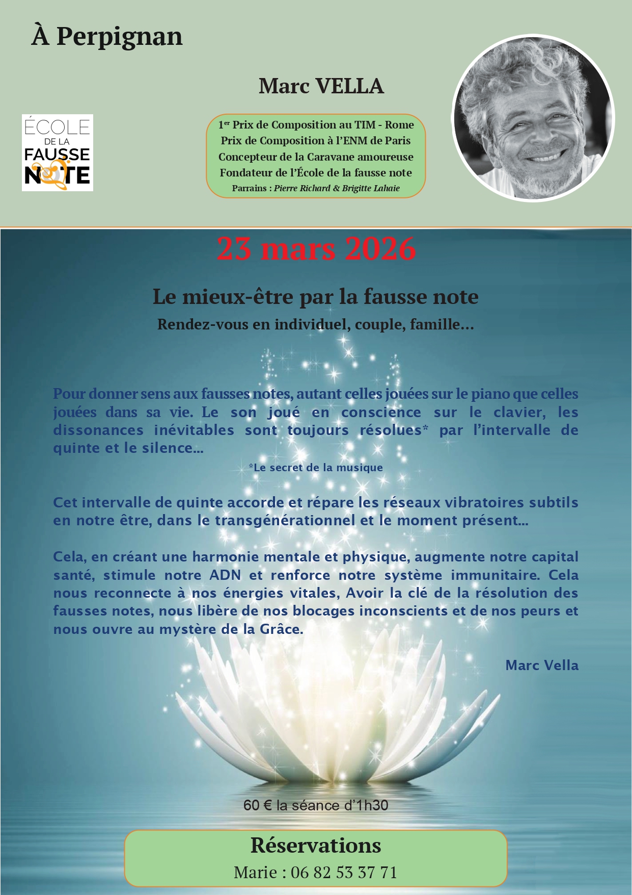 Affiche Mieux etre par la fausse note