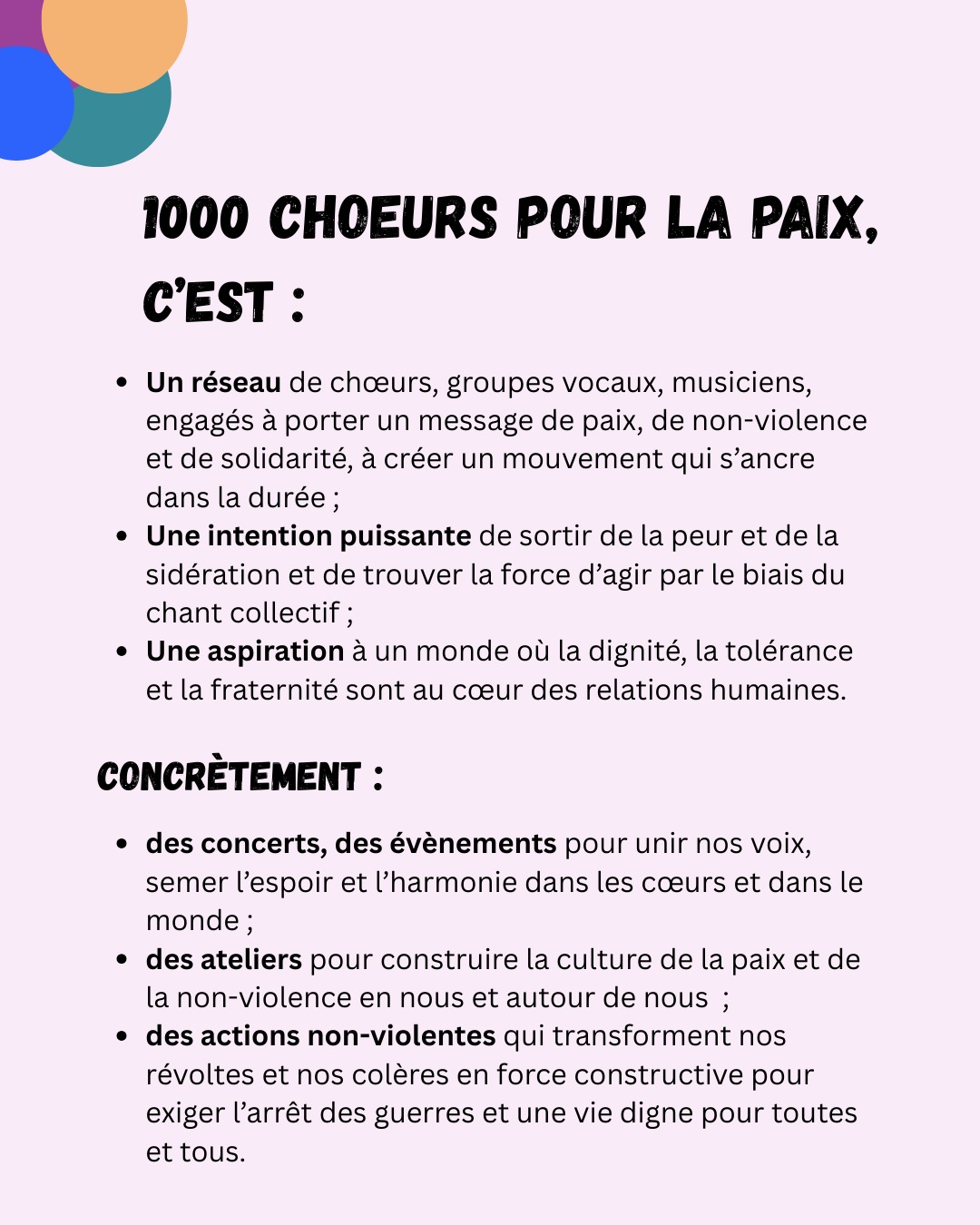 Descriptif 1000 choeurs